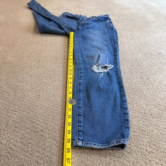 Madewell Momjean High Rise Slouchy Taper Comfort Stretch Edition Size 26 #K9929 - Picture 14 of 16